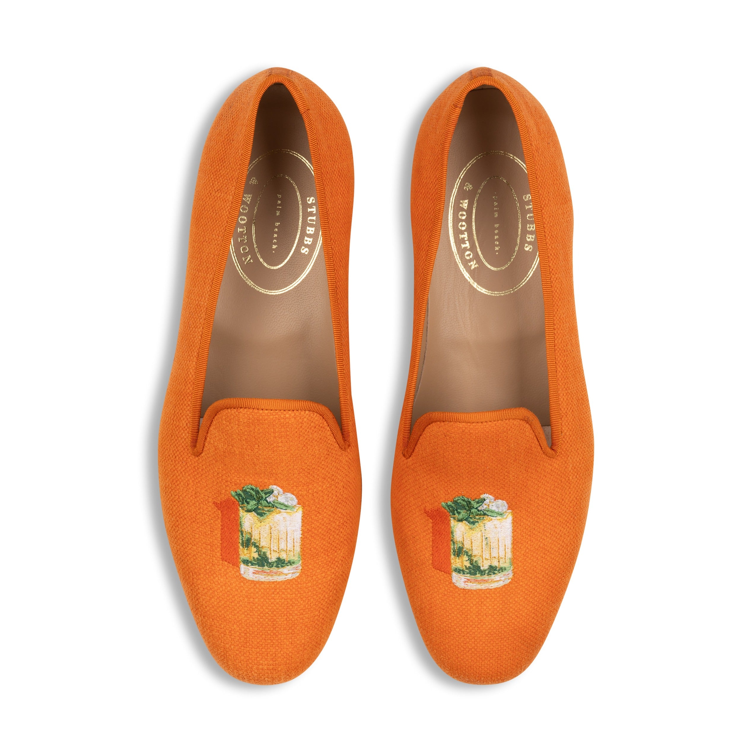 Mojito Clementine Linen Slipper (Men)