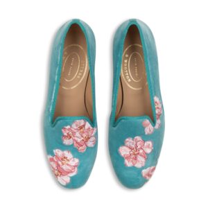 Cherryblossom Velvet Slipper (Women)