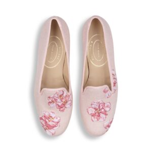 Cherryblossom Linen Slipper (Women)