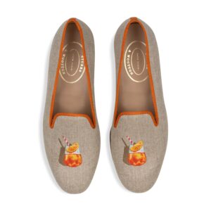 Aperol Natural Linen Slipper (Men)
