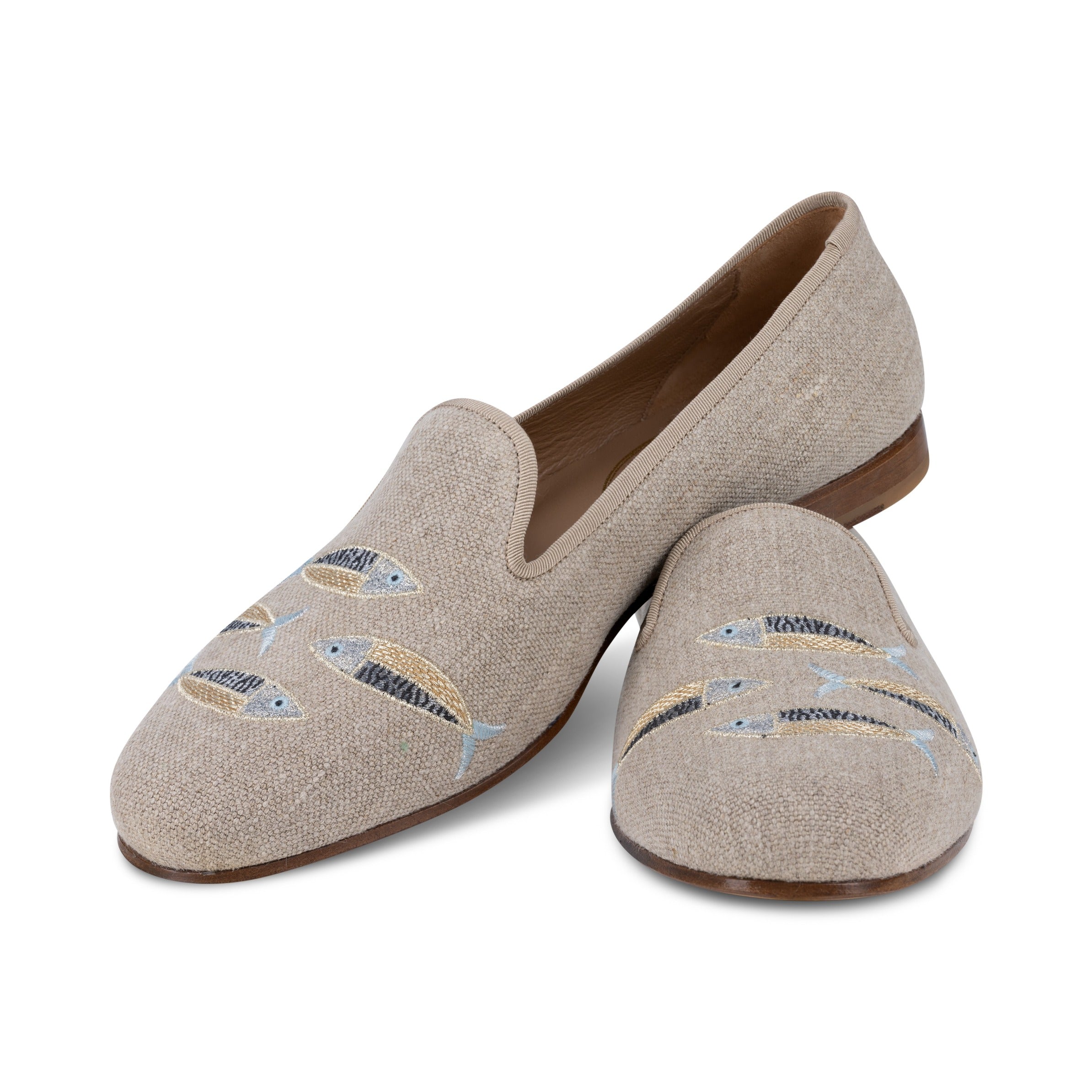 Sardines Natural Linen Slipper (Woman) - Image 2