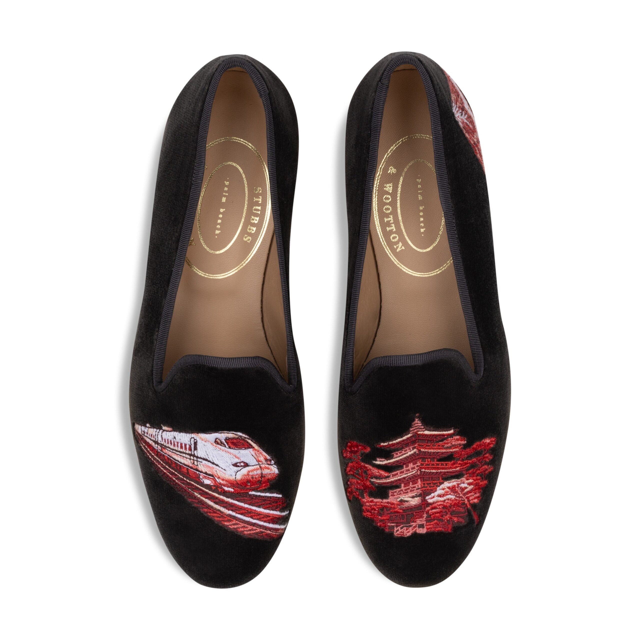 Kyoto Charcoal Velvet Slipper (Women)