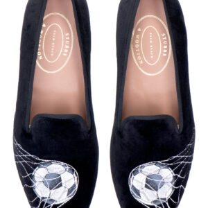 Score Noir Velvet Slipper (Woman)
