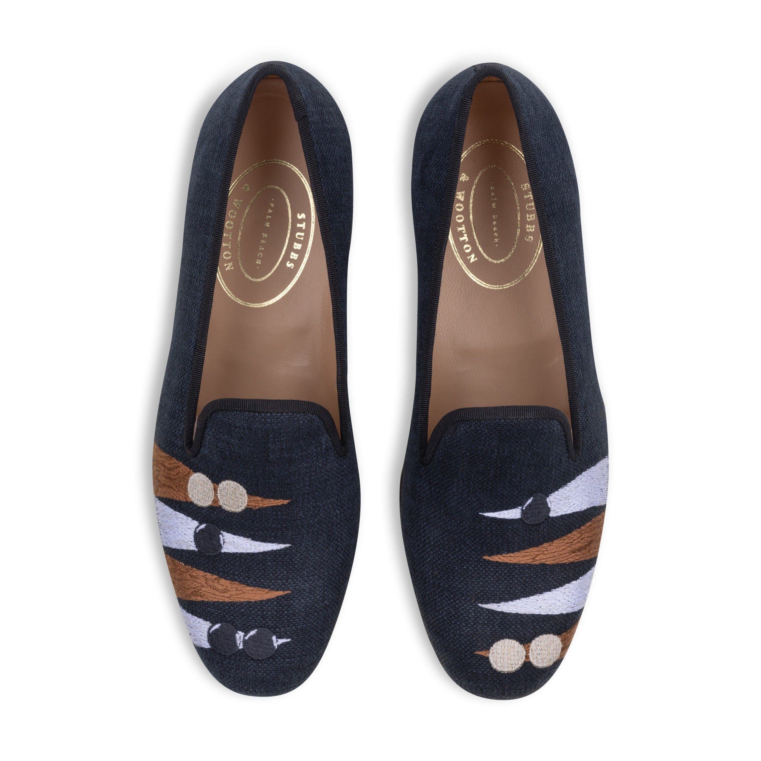 Backgammon Noir Slipper (Women)