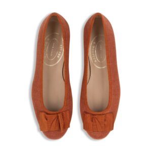 Spice Linen Ballerina (Woman)